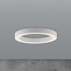 PURE LED плафон Lines, Ø 35 cm, бял, CCT, Затъмняване, Бял, Дневна/трапезария, Метал, Модерен