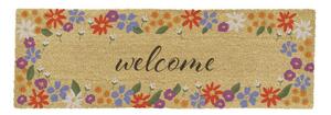 Изтривалка от кокосови влакна 40x120 cm Welcome Floral – Artsy Doormats