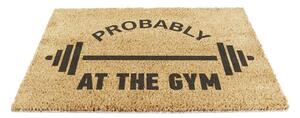 Изтривалка от кокосови влакна 40x60 cm Probably At The Gym – Artsy Doormats