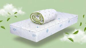 Комплект матрак 144/190 + завивка 200/220 Боди баланс + Green Tea