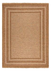 Външен килим в естествен цвят 160x230 cm Layla Border – Flair Rugs