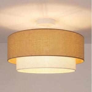 Brilagi - LED плафонен полилей BOHO ECO 1xE27/10W/230V Ø 40 см бежово/кремаво