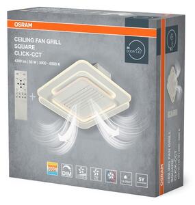 Osram - димируем LED таванен плафон с вентилатор LED/55W/230V, бял + дистанционно управление
