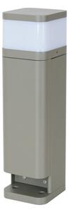 BRILAGI - Външна лампа с 2 гнезда SCHUKO PILLAR 1xG9/11W/230V IP44 сива