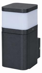 BRILAGI - Външна стенна лампа със SCHUKO гнездо PILLAR 1xG9/11W/230V IP44 черна
