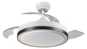 Osram - LED таванен вентилатор с осветление CEILING FAN LED/66W/230V бял + дистанционно управление
