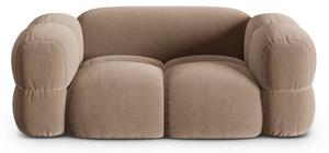 Кафяв кадифен диван 180 cm Loretto – Cosmopolitan Design