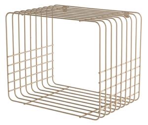 Бежов на няколко нива метален стенен рафт 38 cm Wire – Mette Ditmer Denmark