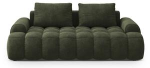 Зелен кадифен диван 200 cm Linz – Cosmopolitan Design