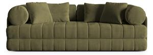 Зелен кадифен сгъваем диван 206 cm Kemi – Cosmopolitan Design