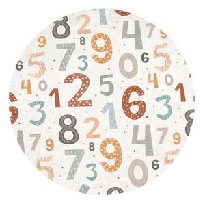 Детско килимче за игра подходящо за пране ø100 cm Happy Numbers – Mila Home