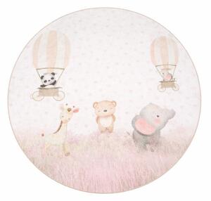 Детски килим подходящ за пране ø100 cm Dainty Animals – Mila Home