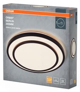 Osram - LED таванно осветително тяло ORBIS BERLIN LED/24W/230V Ø 39 см черно