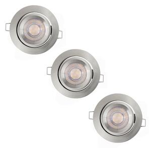 Osram - Комплект от 3 димируеми вградени LED осветителни тела LED/4,9W/230V