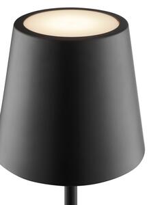 Brilliant - LED димируема акумулаторна сензорна настолна лампа ELORA LED/2,5W/5V 2700K IP44 черна