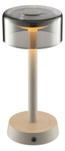 Brilliant - LED димируема акумулаторна настолна лампа с докосване RAZOR LED/2,5W/5V 2700K IP44 сива