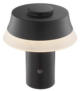 Brilliant - димируема презареждаема сензорна настолна лампа KINICH LED/2,5W/5V 2700K черна