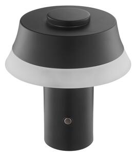Brilliant - димируема презареждаема сензорна настолна лампа KINICH LED/2,5W/5V 2700K черна