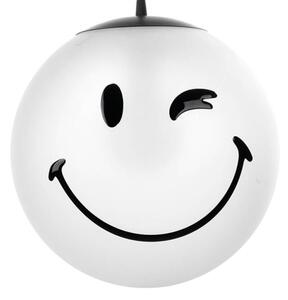 ONLI - Детски полилей на кабел SMILEY 1xE27/15W/230V бял
