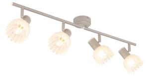 Globo 54317-4 - Точково осветително тяло PLANTA 4xE14/40W/230V