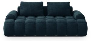 Кадифен диван в петролен цвят 200 cm Linz – Cosmopolitan Design