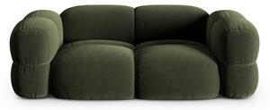 Зелен кадифен диван 210 cm Loretto – Cosmopolitan Design
