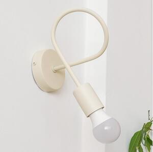 Стенно осветително тяло OXFORD 1xE27/15W/230V, кремаво