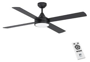 Eglo 35085 - LED Димируем таванен вентилатор TRINIDAD LED/20W/230V черен + дистанционно