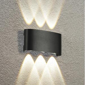 Brilagi - LED външна стенна лампа FLAREBOX LED/6W/230V черна IP65