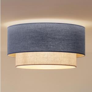 Brilagi - LED таванно осветително тяло BOHO ECO 1xE27/10W/230V Ø 40 см синьо/кремаво