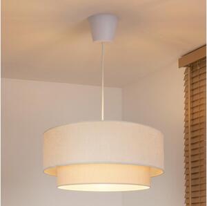 Brilagi - LED полилей на кабел BOHO ECO 1xE27/10W/230V пр. 40 см в кремав цвят