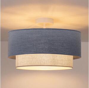 Brilagi - LED полилей за повърхностен монтаж BOHO ECO 1xE27/10W/230V Ø 40 см син/кремав