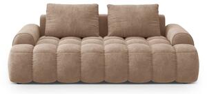 Светлокафяв кадифен диван 200 cm Linz – Cosmopolitan Design