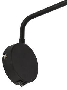 Аплик TINA 1xGU10/15W/230V черен/златист