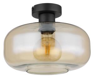Globo 15566DA - Полилей за повърхностен монтаж GIUSEPPE 1xE27/40W/230V Ø 28 см прозрачен