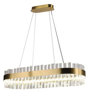 LED Димируем кристален полилей на връв LED/45W/230V + дистанционно управление