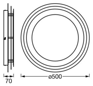 Ledvance - LED Плафониера ORBIS SPIRAL LED/38W/230V