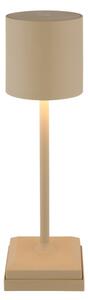Globo 58487S - LED димируема сензорна презареждаема настолна лампа DIXON 1,5W/5V 2200 mAh бежова