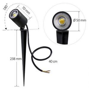 LED Екстериорна лампа LED/7W/85-264V IP67