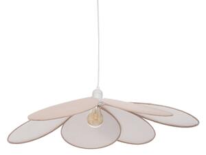 Atmosphera - Детски полилей с кабел PETAL 1xE27/40W/230V Ø 64 cm розов