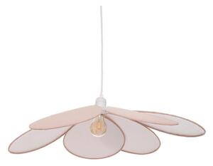 Atmosphera - Детски полилей с кабел PETAL 1xE27/40W/230V Ø 64 cm розов