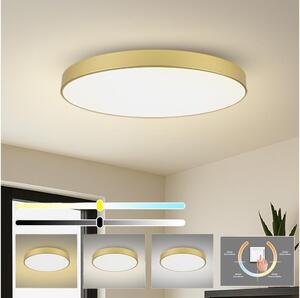 Brilagi-LED таванно осветително тяло POOL LED/180W/230V 3000/4000/6000K Ø 120 cm златно