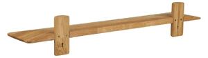 Raft de perete Calcata, Natural, 22x110x18.5 cm