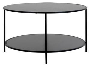 Masuta de cafea Vita, Negru , 80x80x45 cm