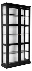 Черна витрина от МДФ 98x193x34 cm Wilma – Ellos Home