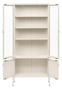 Dulap vitrina Brisbane, Alb pal, 35x80x180 cm