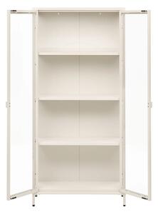 Dulap vitrina Brisbane, Alb pal, 35x80x175 cm