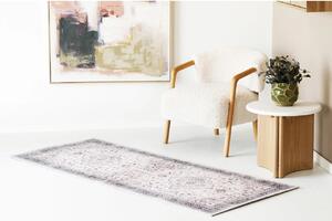 Covor runner pentru hol Havana, Alb murdar, 200x80 cm