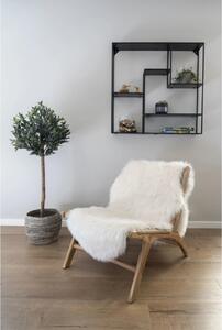 Covor Artificial blana de miel, Alb, 180x60x6.5 cm