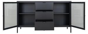 Bufet Dalby, Negru, 40x140x85 cm